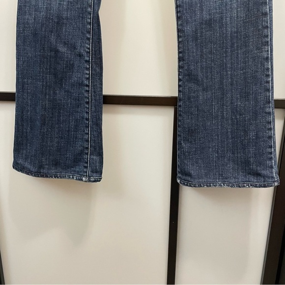 𝅺[26/32] Vintage Calvin Klein Bootcut Dark Wash Low-Rise Denim Jean Women’s - Picture 10 of 14